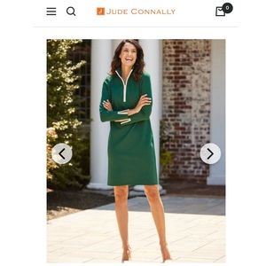 NWT Jude Connally Anna Long Sleeved Jude Ponte Dress